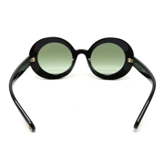 CHANEL 5489-A CC Mark Round Shape Eyewear sunglasses Plastic Green - Picture 4 of 12